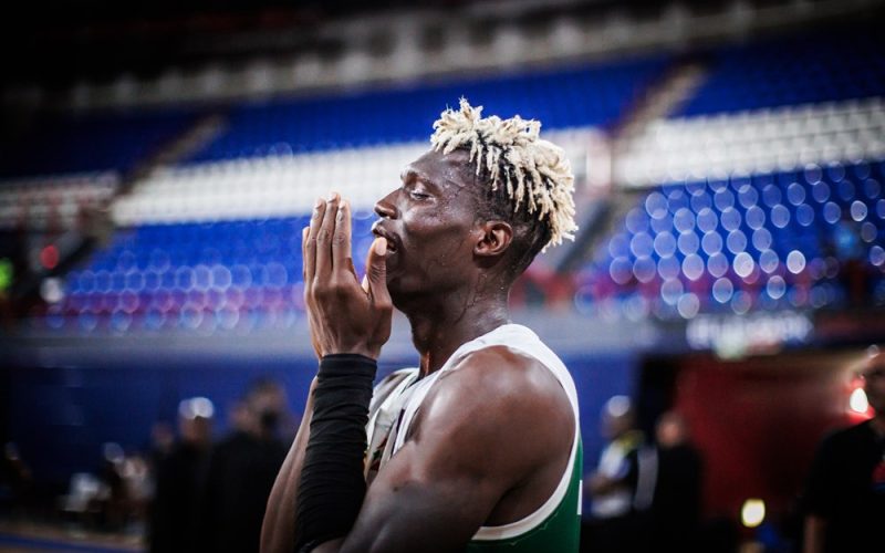 Israel Otobo of Dynamo Basketball Club