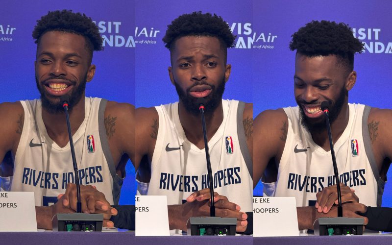 Devine Eke press conference BAL