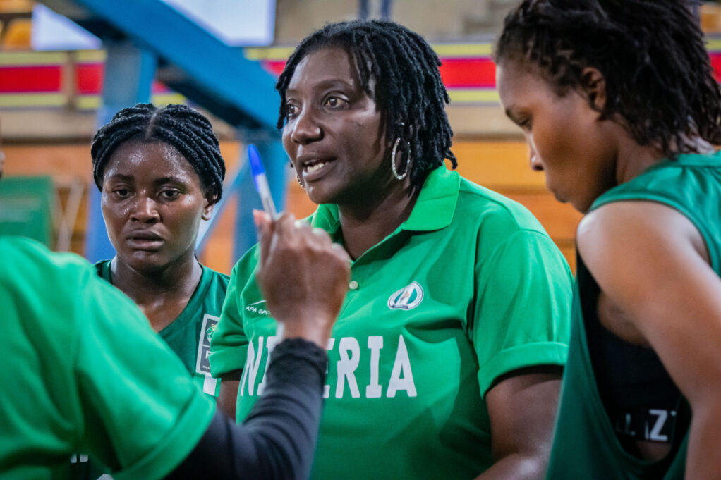 Nigeria coach Juliana Negedu