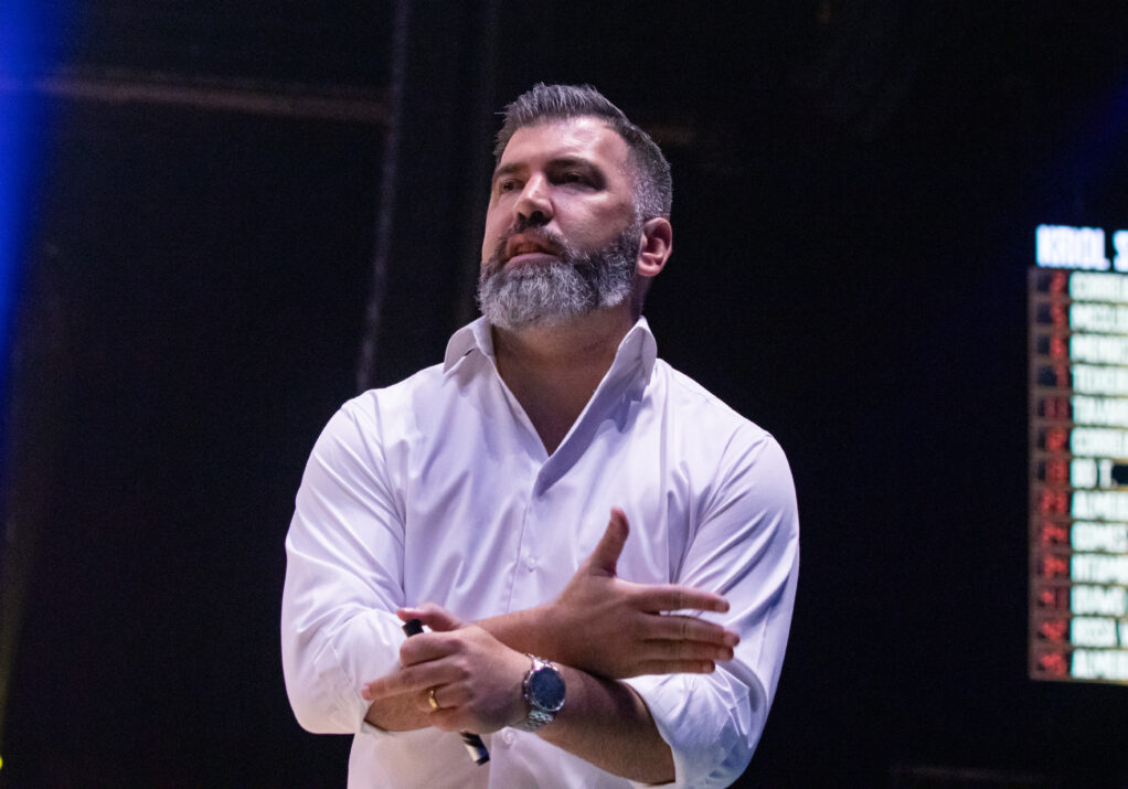 Hugo Salgado coach of Kriol Star