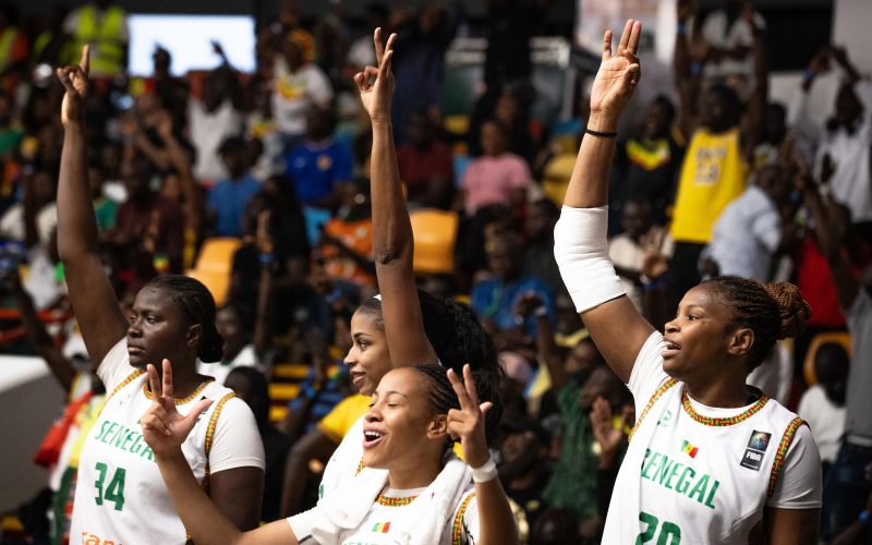 Senegal Women at the 2025 AfroBasket
